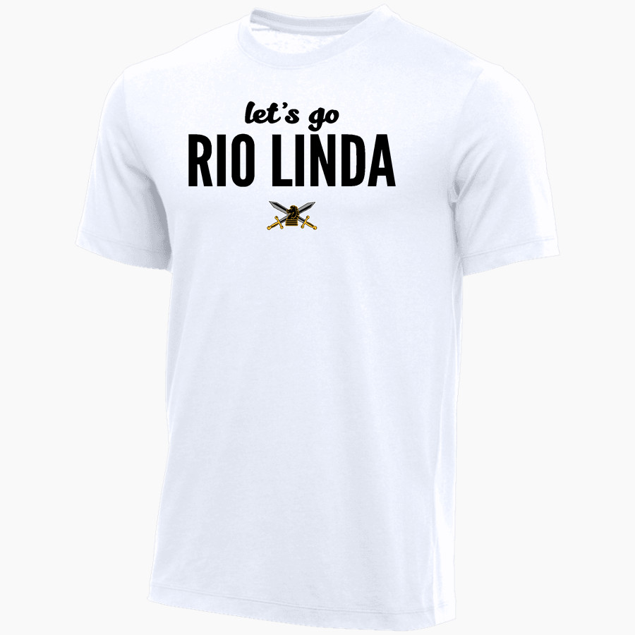 RIO LINDA HIGH SCHOOL KNIGHTS <span class="pdp-name-mascot">RIO LINDA KNIGHTS</span> Nike Youth Core Short Sleeve Cotton Crew