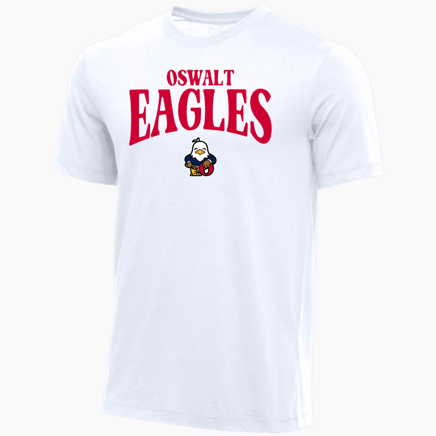 Oswalt Eagles <span class="pdp-name-mascot">Oswalt Academy Eagles</span> Nike Youth Core Short Sleeve Cotton Crew