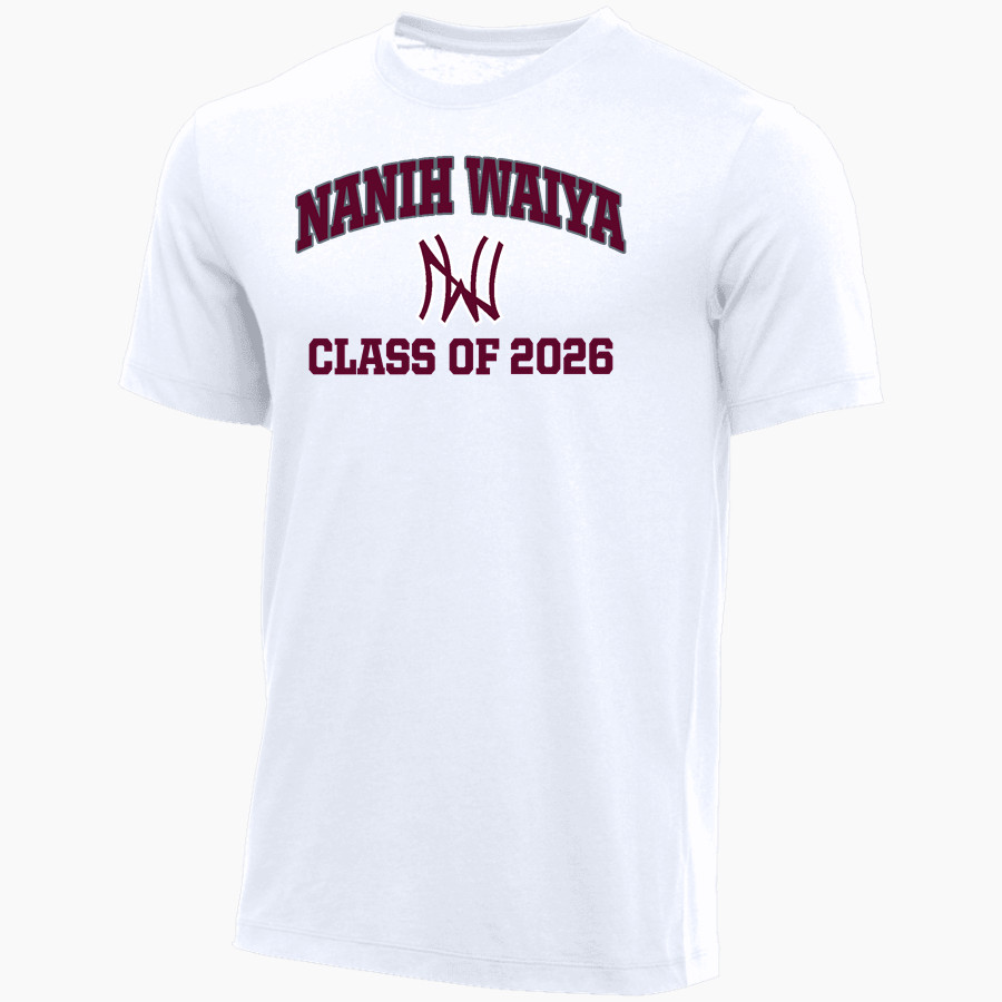 NANIH WAIYA HIGH SCHOOL WARRIORS <span class="pdp-name-mascot">NANIH WAIYA WARRIORS</span> Nike Youth Core Short Sleeve Cotton Crew