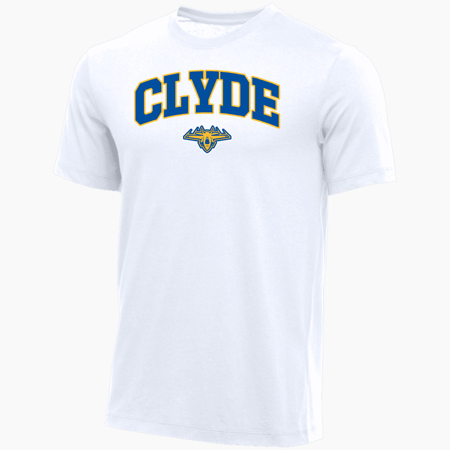 CLYDE HIGH SCHOOL FLIERS <span class="pdp-name-mascot">CLYDE FLIERS</span> Nike Youth Core Short Sleeve Cotton Crew
