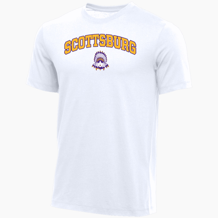 Scottsburg SMS <span class="pdp-name-mascot">Scottsburg SMS</span> Nike Youth Core Short Sleeve Cotton Crew