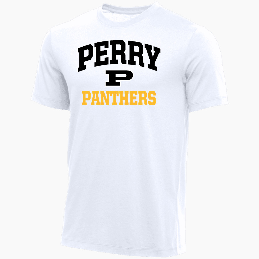 PERRY HIGH SCHOOL PANTHERS <span class="pdp-name-mascot">PERRY PANTHERS</span> Nike Youth Core Short Sleeve Cotton Crew