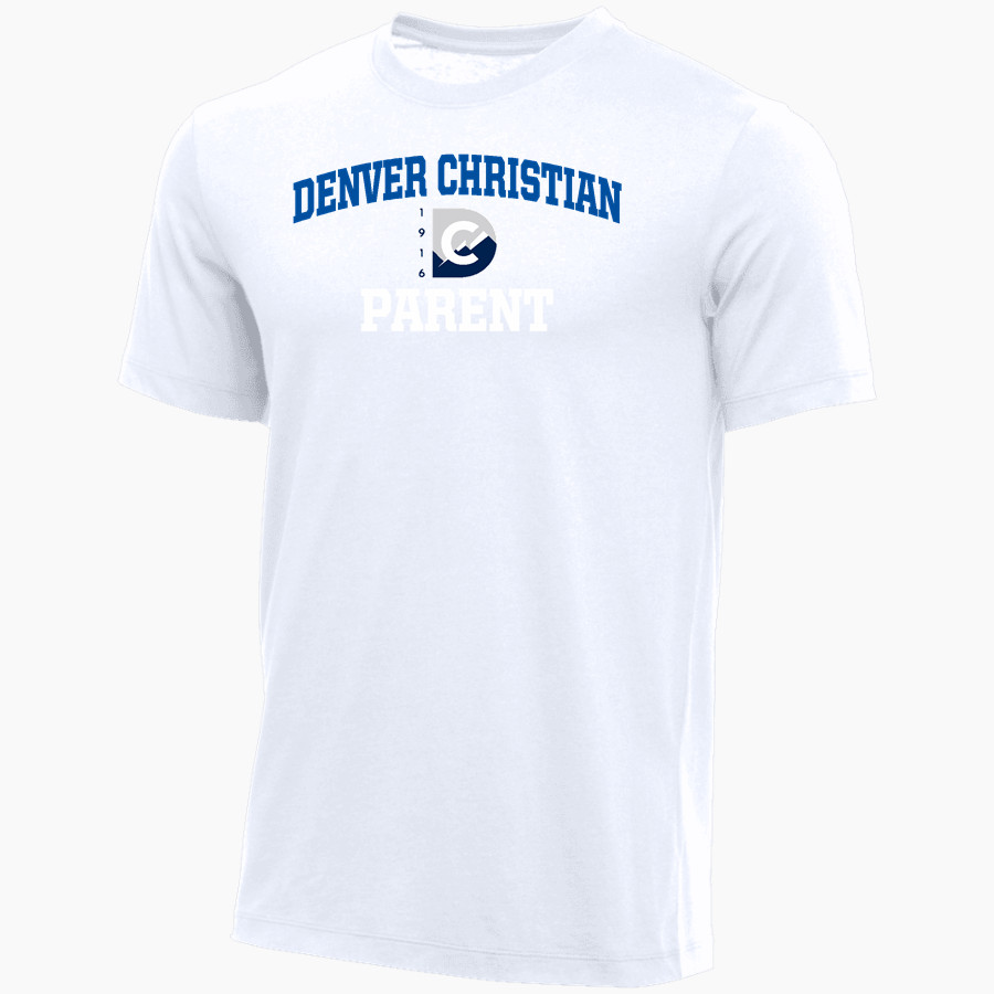 Denver Christian Thunder Nike Youth Core Short Sleeve Cotton Crew
