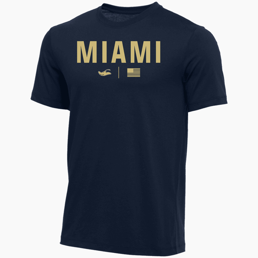 MIAMI SENIOR HIGH SCHOOL STINGAREES Nike Youth Core Short Sleeve Cotton Crew