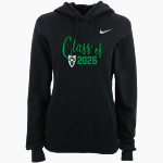 West Lutheran Warriors Nike Women's Club Pullover Fleece Hoodie Front Thumbnail