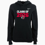 CENTERBURG HIGH SCHOOL TROJANS <span class="pdp-name-mascot">CENTERBURG TROJANS</span> Nike Women's Club Pullover Fleece Hoodie Front Thumbnail