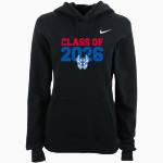 Wisconsin Lutheran Vikings <span class="pdp-name-mascot">Wisconsin Lutheran Vikings</span> Nike Women's Club Pullover Fleece Hoodie Front Thumbnail