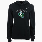 SCTCC Cyclones Online Apparel Store <span class="pdp-name-mascot">St Cloud Cyclones</span> Nike Women's Club Pullover Fleece Hoodie Front Thumbnail