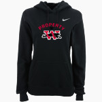 WILMOT UNION HIGH SCHOOL PANTHERS <span class="pdp-name-mascot">WILMOT PANTHERS</span> Nike Women's Club Pullover Fleece Hoodie Front Thumbnail