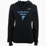 Northshore Titans Online Store <span class="pdp-name-mascot">Northshore Titans</span> Nike Women's Club Pullover Fleece Hoodie Front Thumbnail