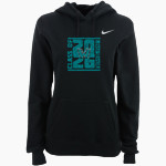 Westminster Wolves <span class="pdp-name-mascot">Westminster Wolves</span> Nike Women's Club Pullover Fleece Hoodie Front Thumbnail