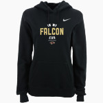 Scotts Valley Falcons Nike Women's Club Pullover Fleece Hoodie Front Thumbnail