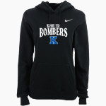 Kohler Bombers Nike Women's Club Pullover Fleece Hoodie Front Thumbnail