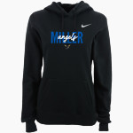 Miller Angels Nike Women's Club Pullover Fleece Hoodie Front Thumbnail
