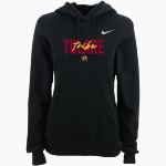 TULARE UNION HIGH SCHOOL REDSKINS <span class="pdp-name-mascot">TULARE TRIBE</span> Nike Women's Club Pullover Fleece Hoodie Front Thumbnail