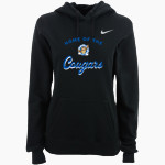 Costello Cougars <span class="pdp-name-mascot">Costello Elementary School Cougars</span> Nike Women's Club Pullover Fleece Hoodie Front Thumbnail