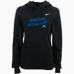 Minnetonka Skippers Nike Women's Club Pullover Fleece Hoodie Front Thumbnail