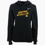 CENTRAL TECH SCHOOL FALCONS <span class="pdp-name-mascot">CENTRAL FALCONS</span> Nike Women's Club Pullover Fleece Hoodie Front Thumbnail