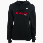 CHURCHILL HIGH SCHOOL CHARGERS Nike Women's Club Pullover Fleece Hoodie Front Thumbnail