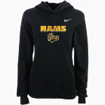 Worth Rams Nike Women's Club Pullover Fleece Hoodie Front Thumbnail