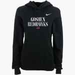 Goshen RedHawks <span class="pdp-name-mascot">Goshen RedHawks</span> Nike Women's Club Pullover Fleece Hoodie Front Thumbnail
