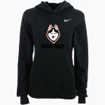 ABSAROKEE HIGH SCHOOL HUSKIES <span class="pdp-name-mascot">ABSAROKEE HUSKIES</span> Nike Women's Club Pullover Fleece Hoodie Front Thumbnail