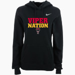 SAN MIGUEL HIGH SCHOOL VIPERS <span class="pdp-name-mascot">SAN MIGUEL VIPERS</span> Nike Women's Club Pullover Fleece Hoodie Front Thumbnail