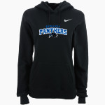 GOWANDA CENTRAL HIGH SCHOOL PANTHERS Nike Women's Club Pullover Fleece Hoodie Front Thumbnail