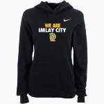 Imlay City Spartans <span class="pdp-name-mascot">Imlay City Spartans</span> Nike Women's Club Pullover Fleece Hoodie Front Thumbnail