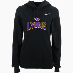 LYON COUNTY HIGH SCHOOL LYONS Nike Women's Club Pullover Fleece Hoodie Front Thumbnail