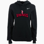 La Jolla Vikings Nike Women's Club Pullover Fleece Hoodie Front Thumbnail
