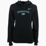 NORTH LITTLE ROCK HIGH SCHOOL CHARGING WILDCATS Nike Women's Club Pullover Fleece Hoodie Front Thumbnail