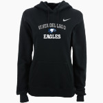 VISTA DEL LAGO HIGH SCHOOL EAGLES Nike Women's Club Pullover Fleece Hoodie Front Thumbnail