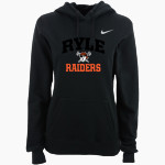 RYLE HIGH SCHOOL Raiders Online Store <span class="pdp-name-mascot">RYLE RAIDERS</span> Nike Women's Club Pullover Fleece Hoodie Front Thumbnail