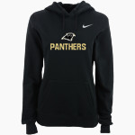 HACKLEBURG HIGH SCHOOL PANTHERS <span class="pdp-name-mascot">HACKLEBURG PANTHERS</span> Nike Women's Club Pullover Fleece Hoodie Front Thumbnail