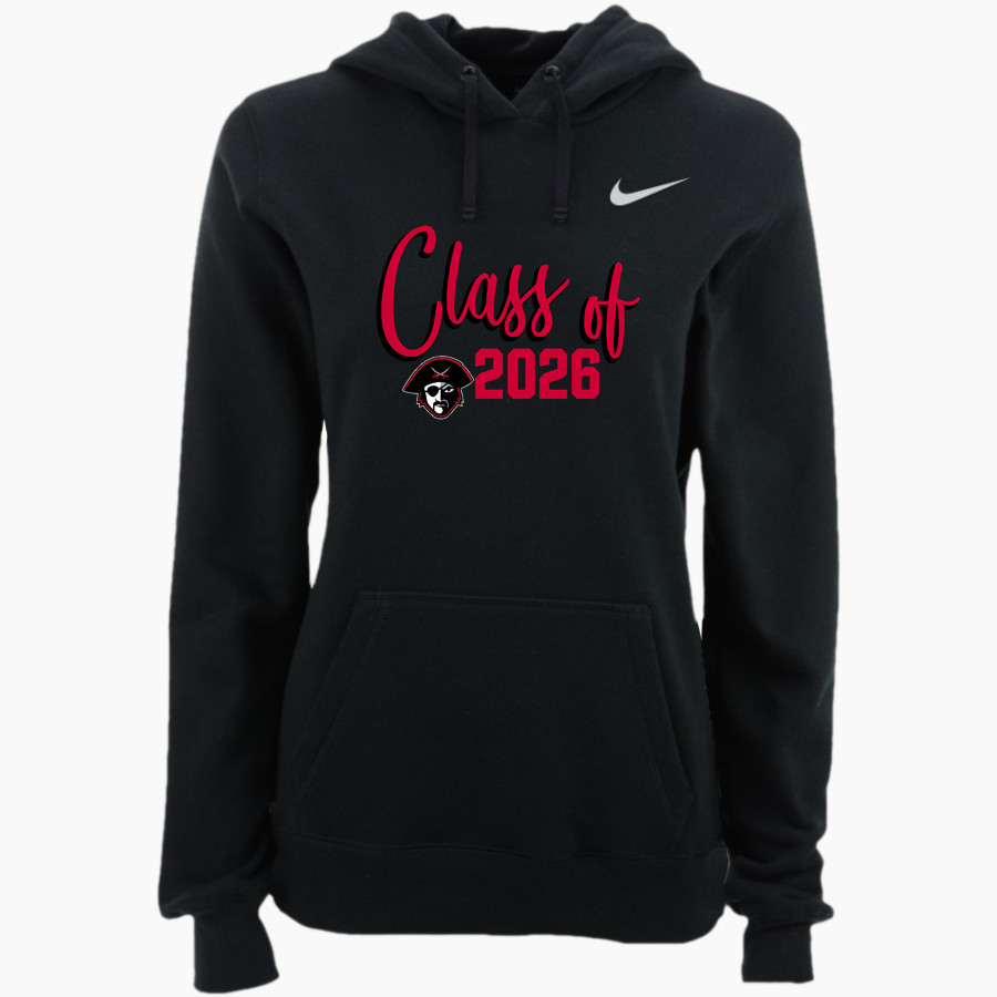 CBU Buccaneers <span class="pdp-name-mascot">Christian Brothers Buccaneers</span> Nike Women's Club Pullover Fleece Hoodie