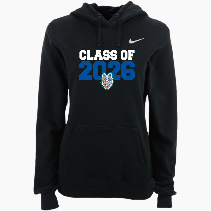 Forsyth Tech Trailblazers <span class="pdp-name-mascot">Forsyth Technical Community College Trailblazers</span> Nike Women's Club Pullover Fleece Hoodie