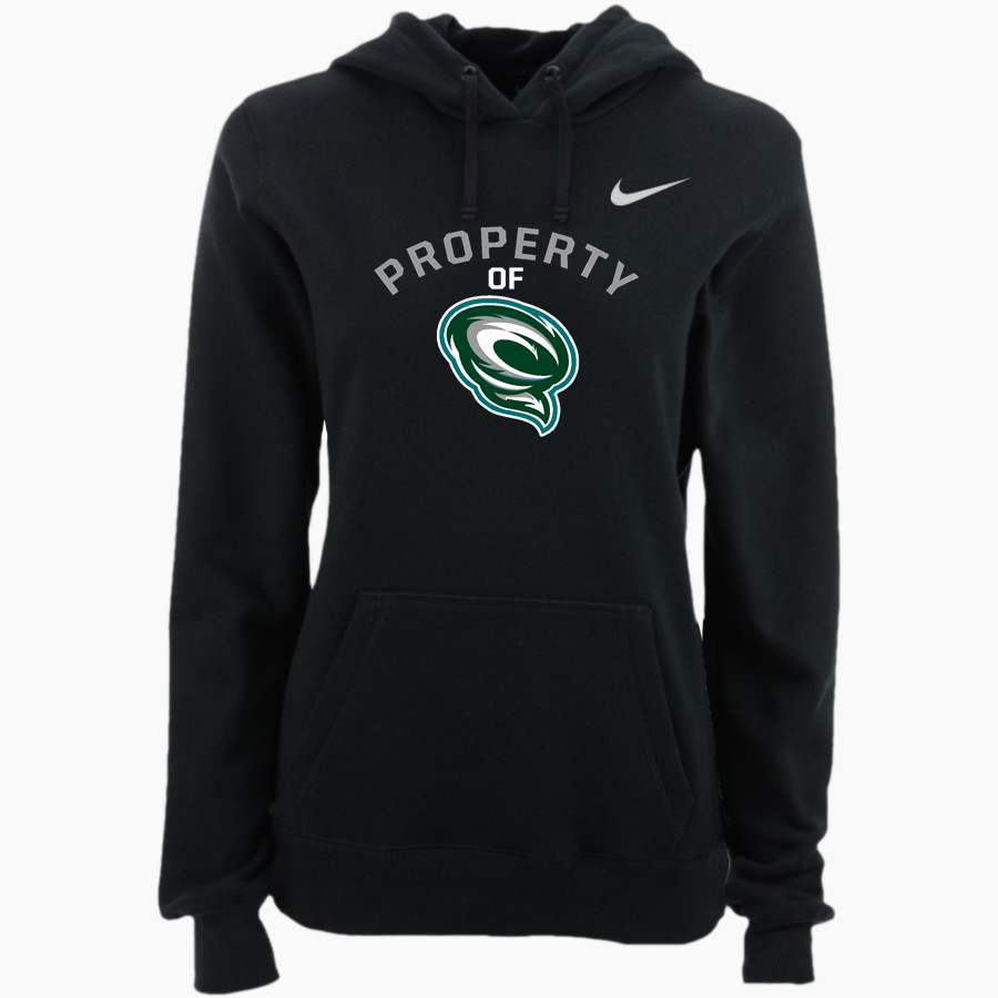 SCTCC Cyclones Online Apparel Store <span class="pdp-name-mascot">St Cloud Cyclones</span> Nike Women's Club Pullover Fleece Hoodie