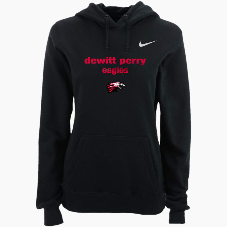 Dewitt Perry Eagles <span class="pdp-name-mascot">Dewitt Perry Eagles</span> Nike Women's Club Pullover Fleece Hoodie