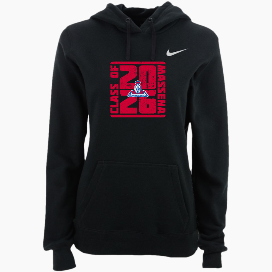 Massena Red Raiders <span class="pdp-name-mascot">Massena Raiders</span> Nike Women's Club Pullover Fleece Hoodie