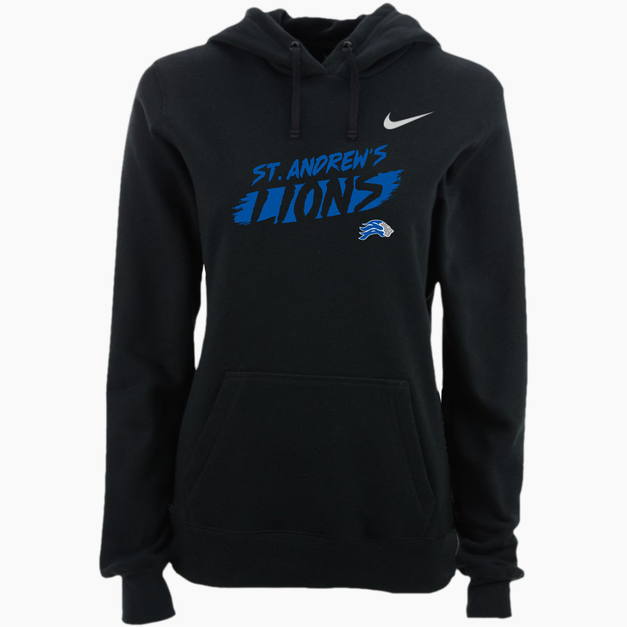 St. Andrew's Lions Nike Women's Club Pullover Fleece Hoodie