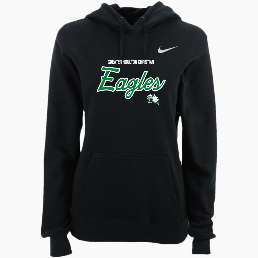 GREATER HOULTON CHRISTIAN ACADEMY <span class="pdp-name-mascot">GREATER HOULTON CHRISTIAN ACAD EAGLES</span> Nike Women's Club Pullover Fleece Hoodie
