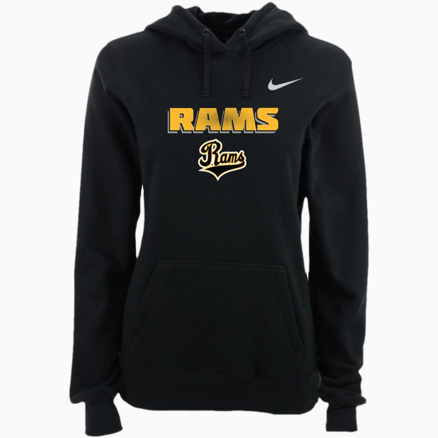 Worth Rams Nike Women's Club Pullover Fleece Hoodie