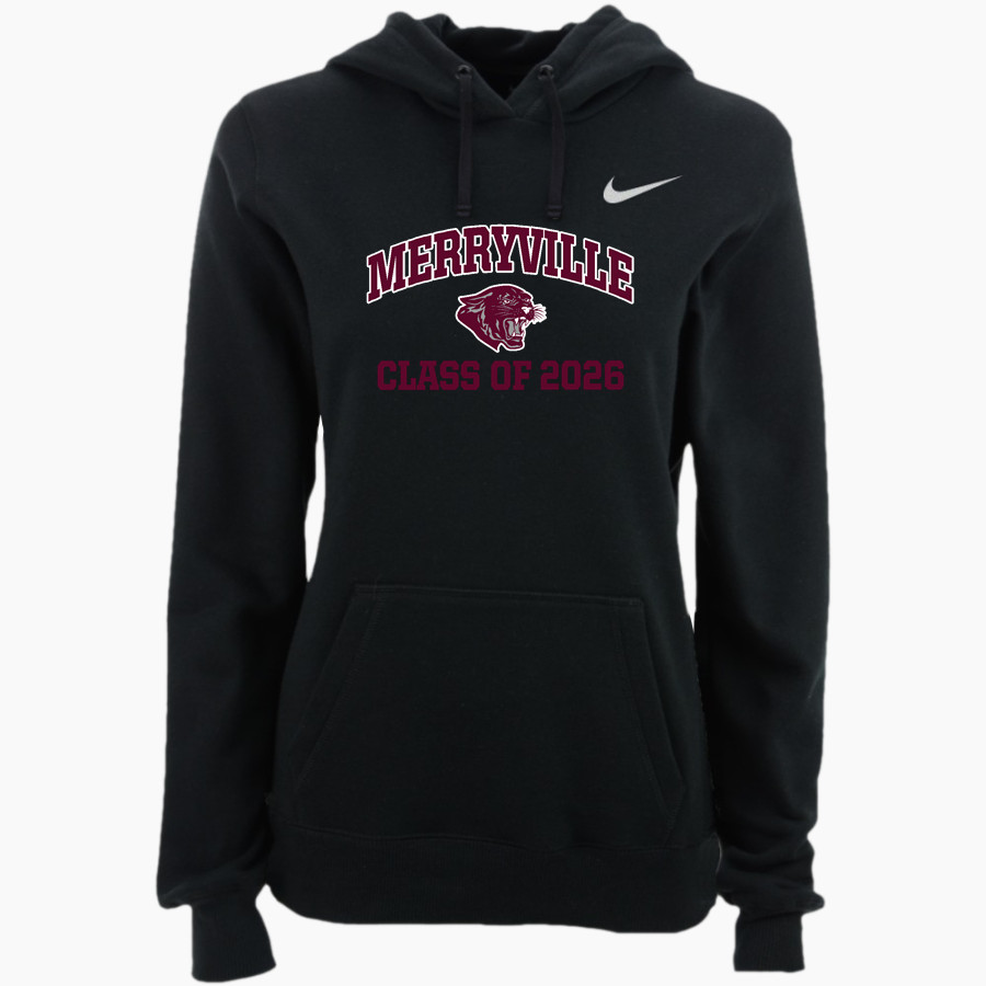 MERRYVILLE HIGH SCHOOL PANTHERS <span class="pdp-name-mascot">MERRYVILLE PANTHERS</span> Nike Women's Club Pullover Fleece Hoodie
