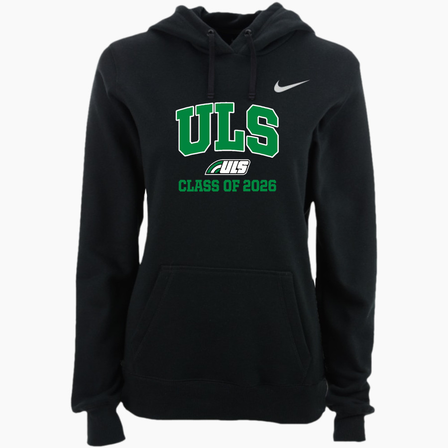 ULS Jr. Bows Nike Women's Club Pullover Fleece Hoodie