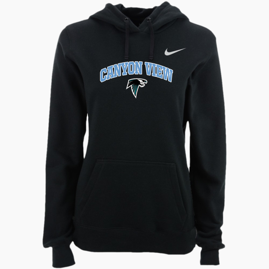 Canyon View Falcons Nike Women's Club Pullover Fleece Hoodie