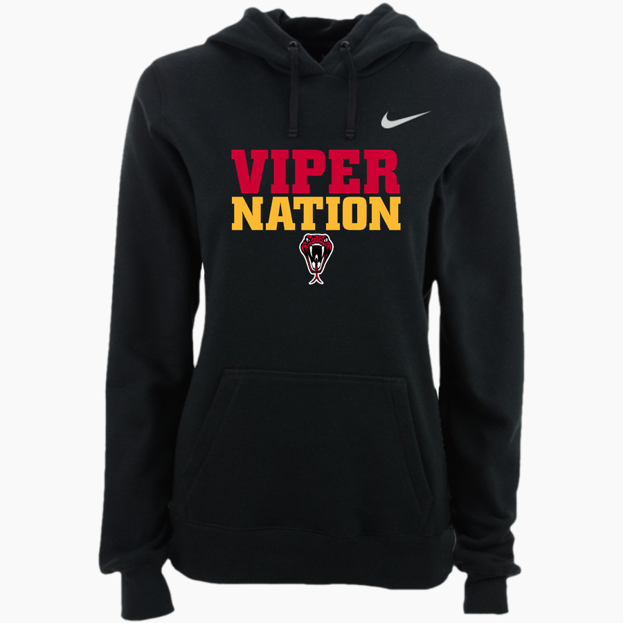 SAN MIGUEL HIGH SCHOOL VIPERS <span class="pdp-name-mascot">SAN MIGUEL VIPERS</span> Nike Women's Club Pullover Fleece Hoodie
