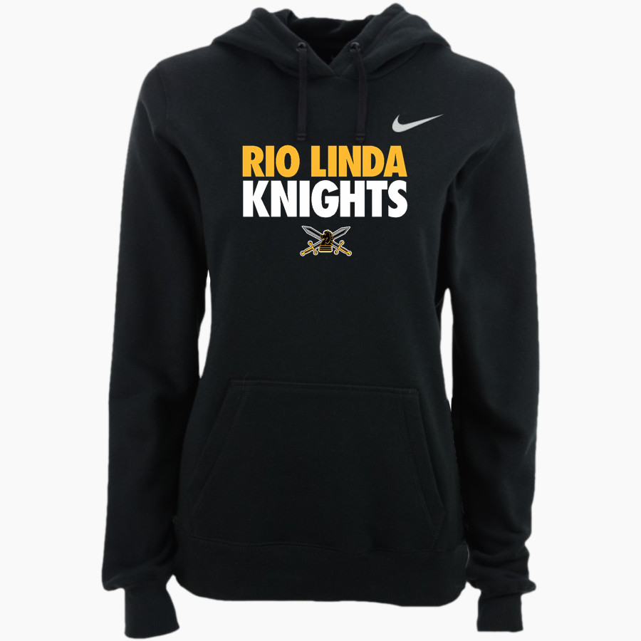 RIO LINDA HIGH SCHOOL KNIGHTS <span class="pdp-name-mascot">RIO LINDA KNIGHTS</span> Nike Women's Club Pullover Fleece Hoodie