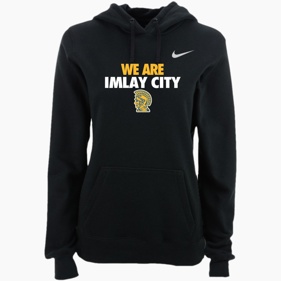 Imlay City Spartans <span class="pdp-name-mascot">Imlay City Spartans</span> Nike Women's Club Pullover Fleece Hoodie