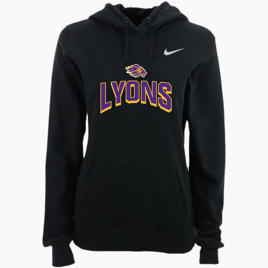 LYON COUNTY HIGH SCHOOL LYONS Nike Women's Club Pullover Fleece Hoodie